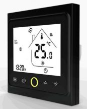 BECA Wifi termosztát 16A / Fekete színben
